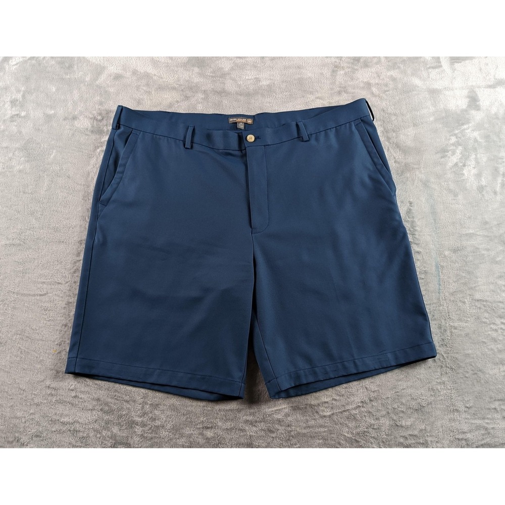 Peter Millar Shorts Mens 42 Blue Crown Sport Salem Golf Performance READ
